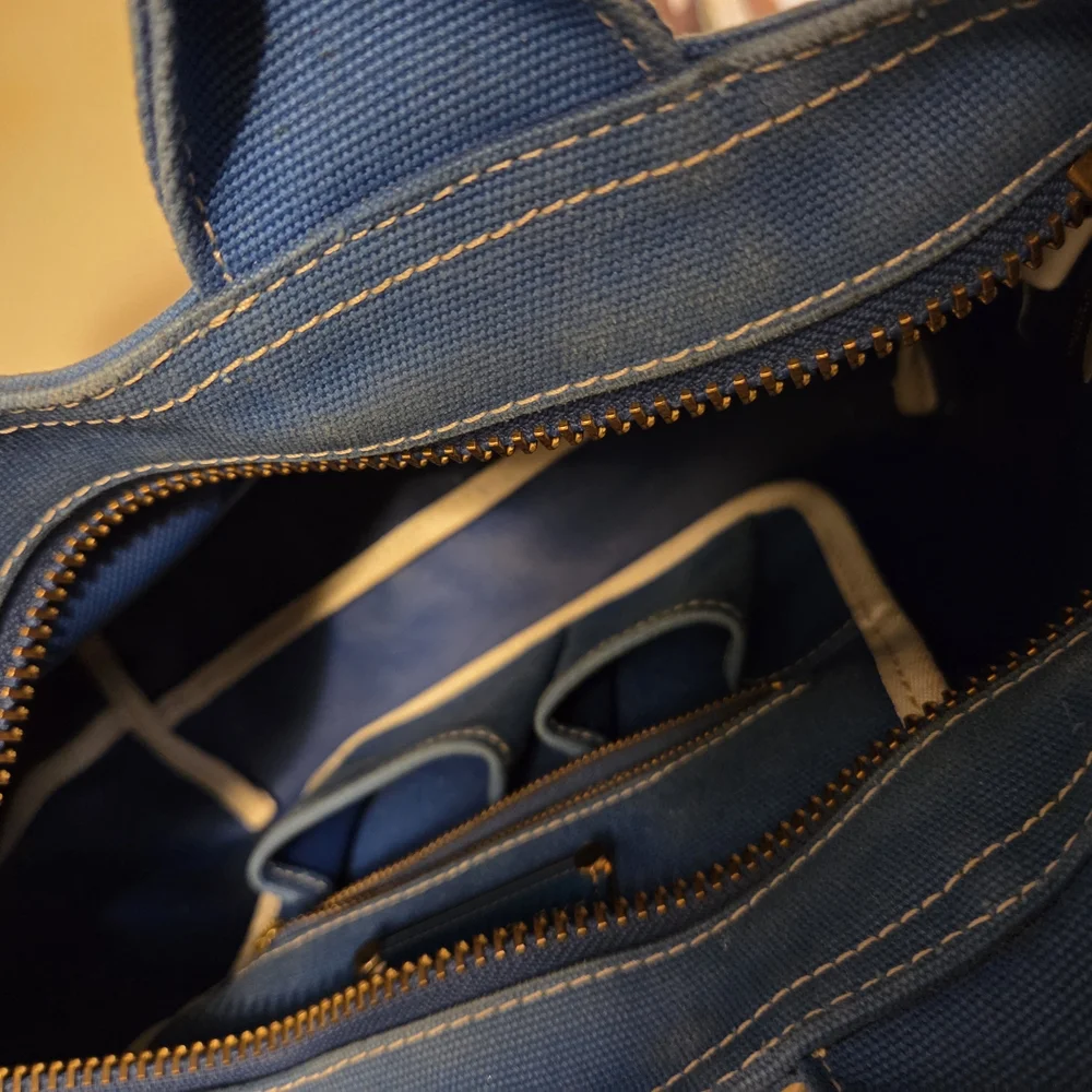 EUC Marc by Marc Jacobs Blue Jean Tote Bag  Preloved Beautiful Bag - Picture 9 of 9